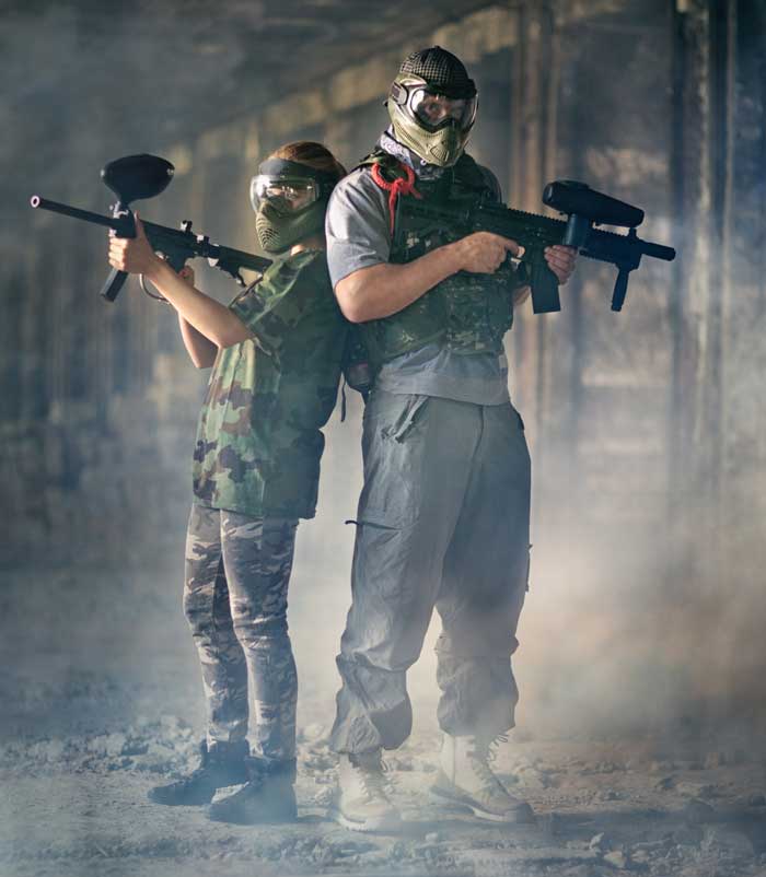 Foto Paintball gesamt